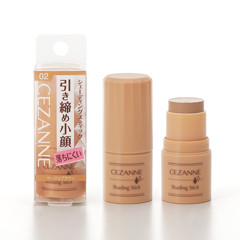 Amazon.co.jp: Cezanne Shading Stick 02 Beige Brown 5.1g : Beauty